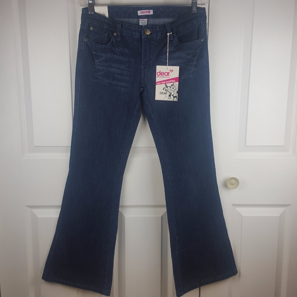 NWT Dear ab dark bootcut denim jeans Size 8